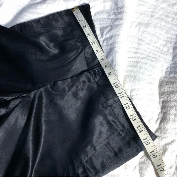Vintage Y2K Vivienne tam low rise silk cargo pants